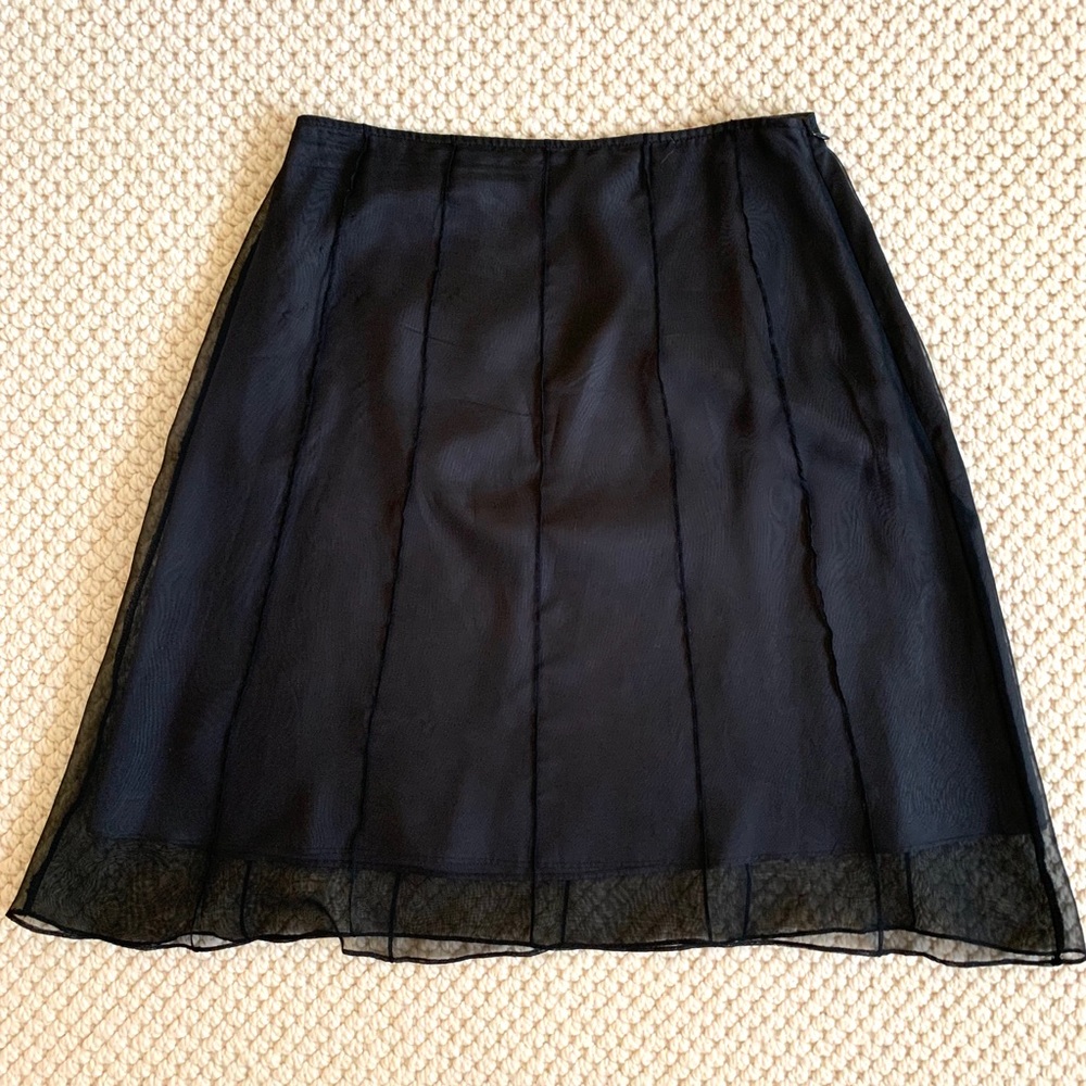 Bluestem for Anthropologie Black Skirt - Size M